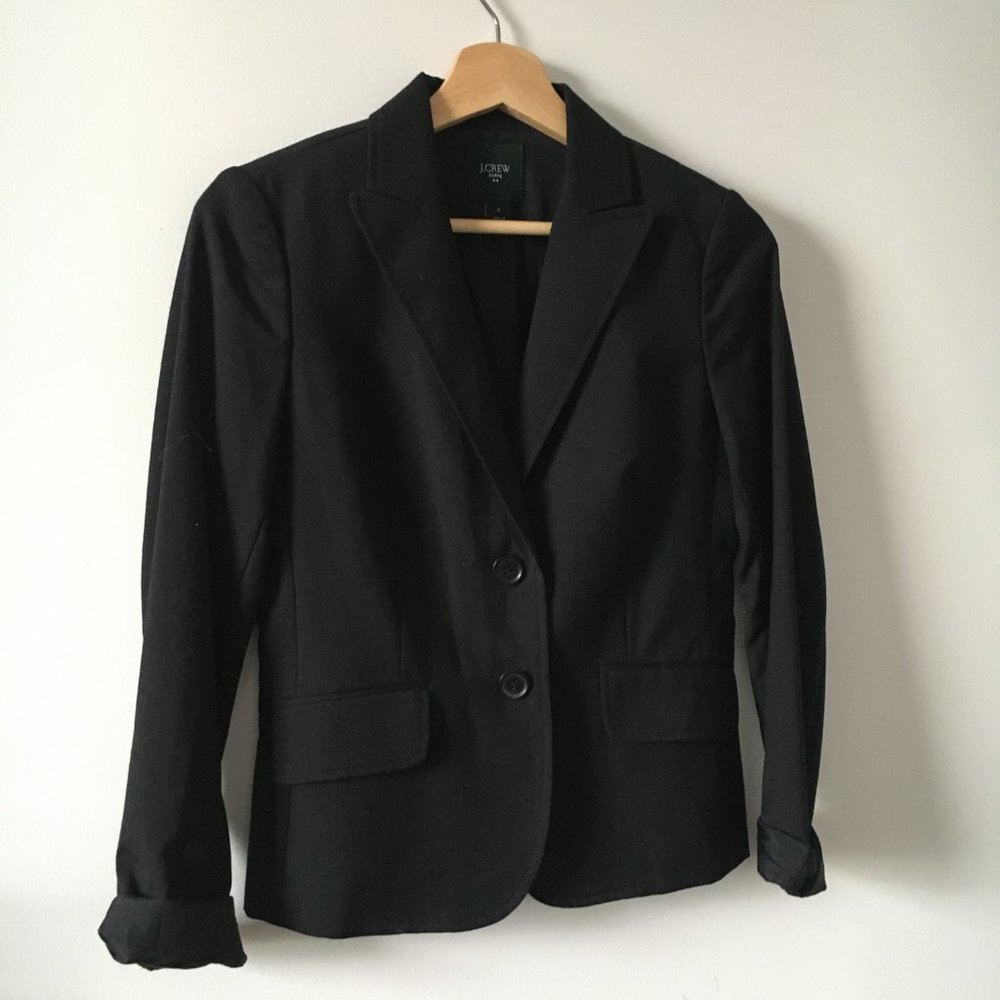 J. Crew 100% Wool Blazer - Picture 2 of 5